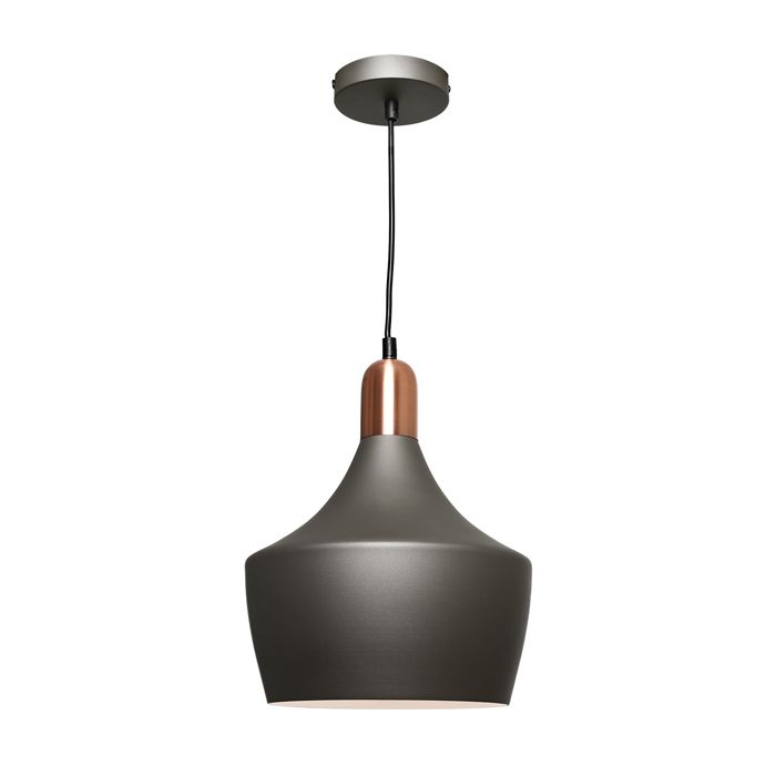  Bevo 1lt Pendant Copper BEVO1PCOP Cougar Lighting