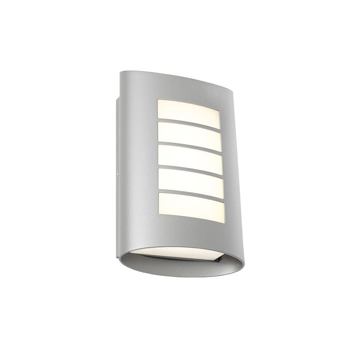 Bicheno  LED Wall Light  EXTERIOR SILVER BICH1ESLV Cougar Lighting