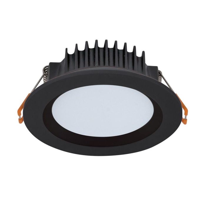 Boost 10 Watt Dimmable Round LED Downlight White / Tri Colour Black - 20727