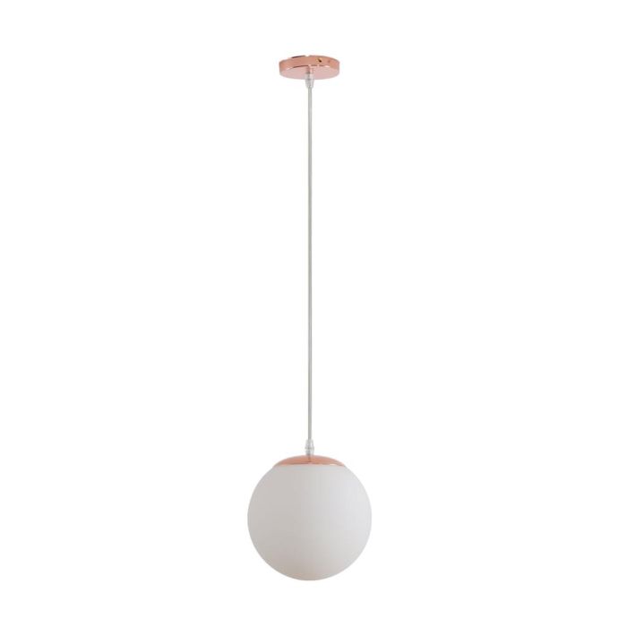 BUBBLE-200 OPAL BALL 1XE27 PNDT ROSE GOLD 31461