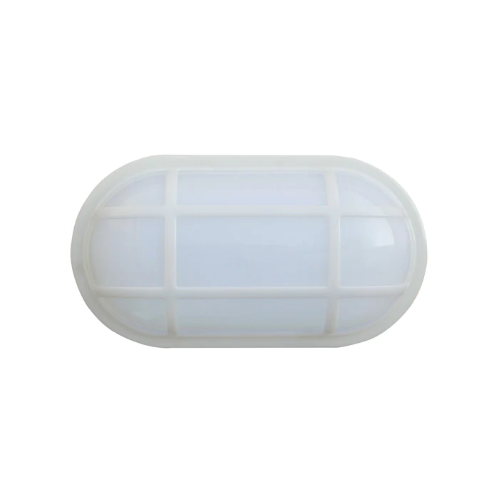 BULK Oval LED Exterior Bulkhead Lights with Optional Cage IP65- BULK13