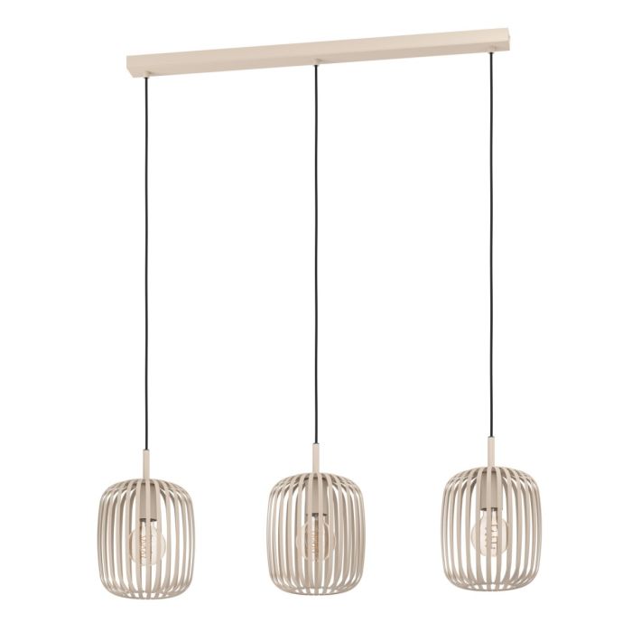 Romazzina 3 Light Pendant 40W E27 Sandy 900497N