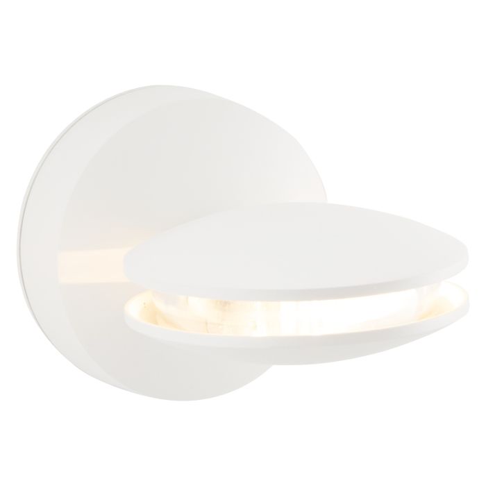 Calvin White Wall Light