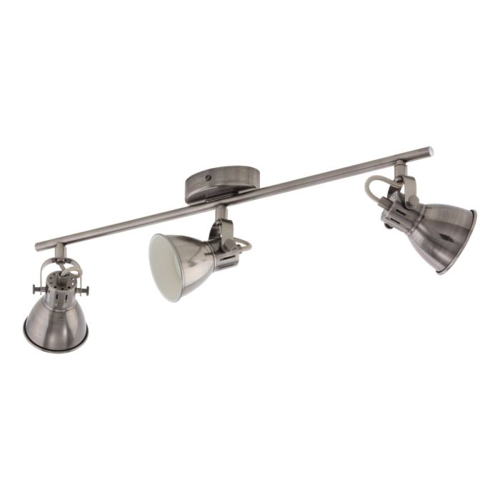 Seras 3 Light 5W Dimmable LED Spotlight Antique Nickel / Neutral White 206055