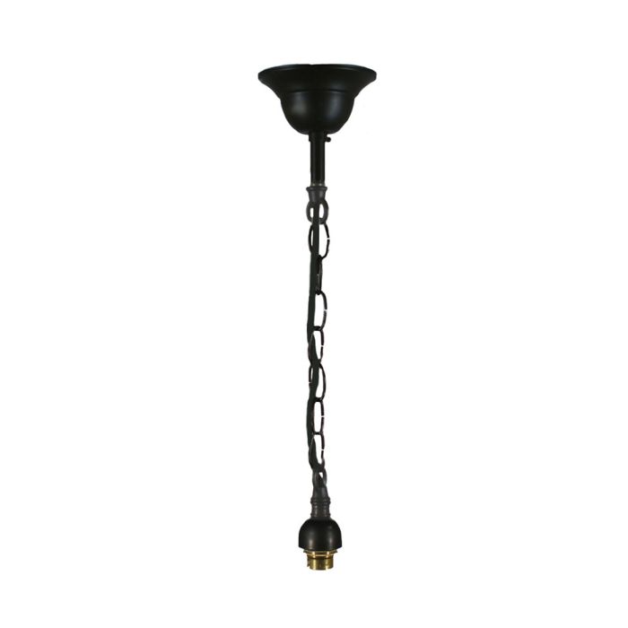 Standard Single Chain & Cloth Cord Suspension - Patina