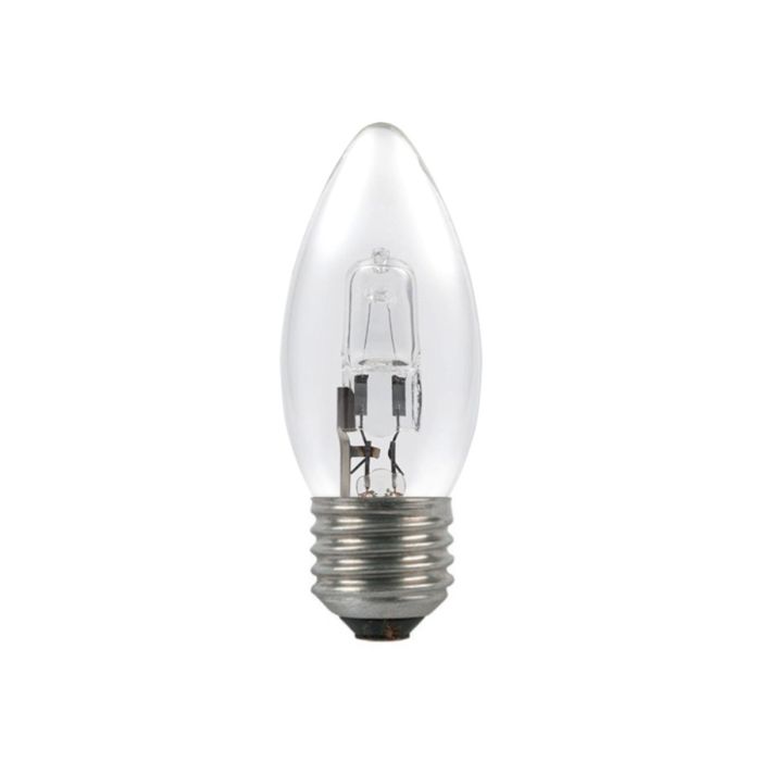 CLA LIGHTING HALOGEN GLOBE ES CANDLE 18W CLR 2800K CLAHACAN18WESCL