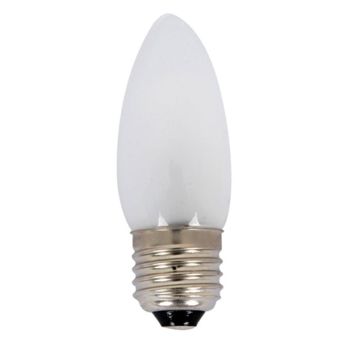 CLA LIGHTING HALOGEN GLOBE ES CANDLE 18W FR 2800K CLAHACAN18WESFR