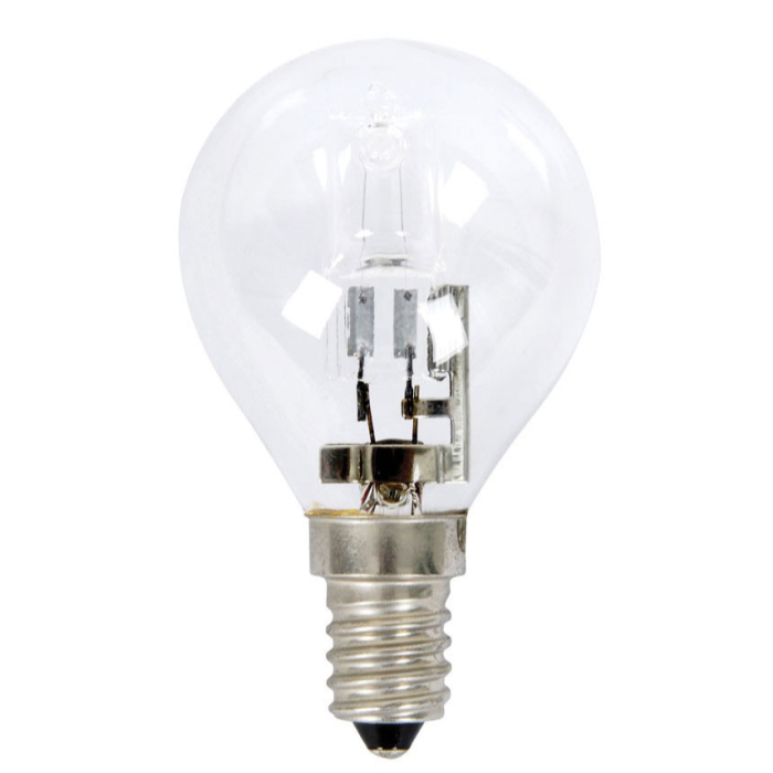 CLA LIGHTING HALOGEN GLOBE SES FANCY ROUND 28W CLEAR 2800K CLAHAFR28WSESCL