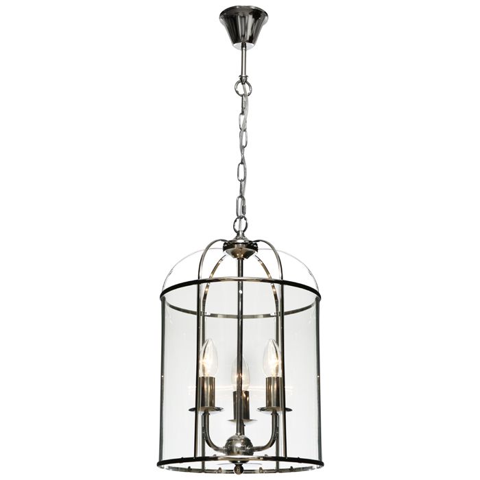 Cougar Lighting  Clovelly 3lt Pendant - CLOV3PCH