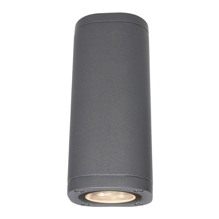 GLENELG UP/DOWN WALL LIGHT GU10 LED CHARCOAL- 20777/51