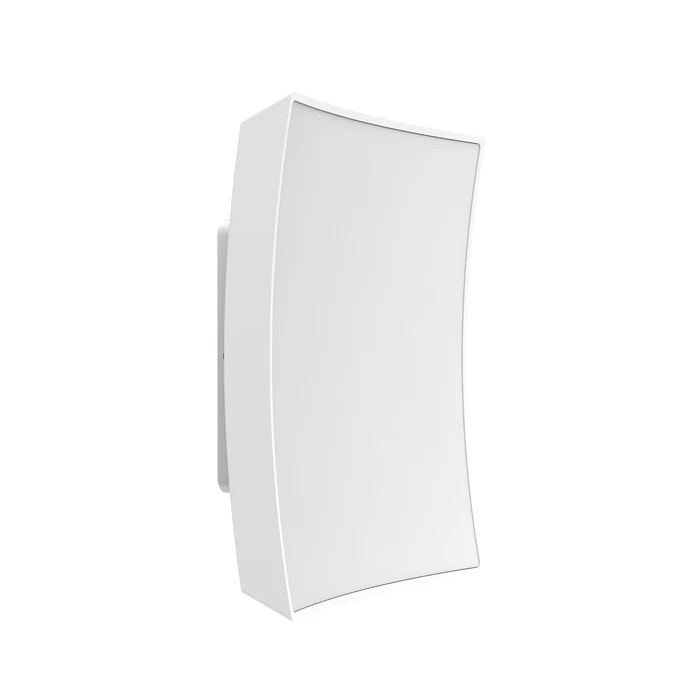 CRISTAL: LED Tri-CCT Exterior Curved Square Wall Lights IP65 CRISTAL2