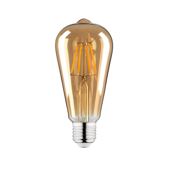 Crompton 4W 470lm Amber ST64 LED ES Globe - 27693