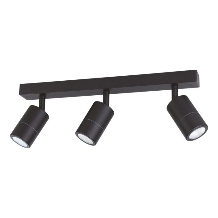 FREMANTLE EXT W/L 3X5W LED TRI-COL BLK BAR 206159