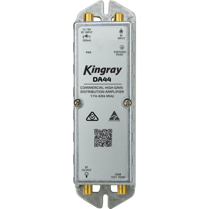 DA44
TV SIGNAL DISTRIBUTION AMPLIFIER