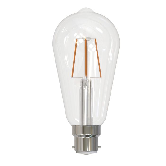 Filament 7.5W B22 2700K DIMMABLE LED ST64  CLEAR 205965