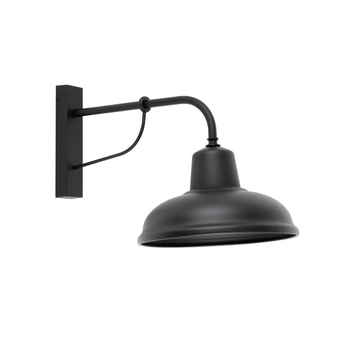 DEKSEL Industrial Matte Black Interior Wall Light DEKSEL05