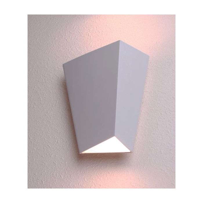 WALL INTERNAL Angled Up/Down S/M CITY LED SAND WH DELHI Cla lIghting