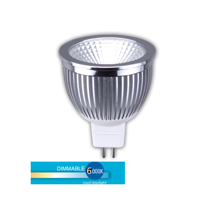 MR16 LED 12V 6W GU5.3 COB 6000K DIMMABLE LUS20006