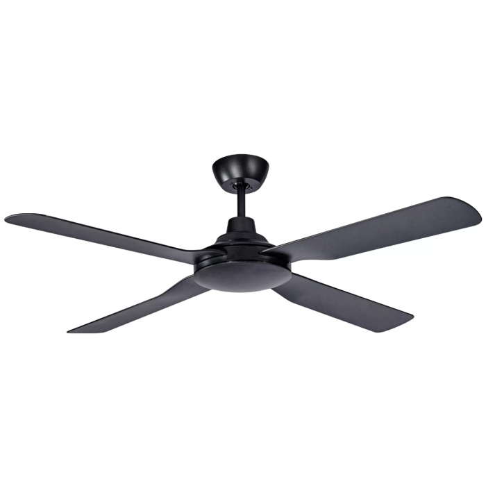 Discovery II 56" 4 Blade ABS Ceiling Fan In Matt Black MDF144M