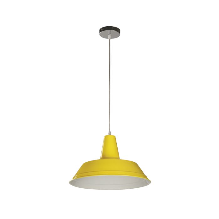 PENDANT ES 60W YELLOW RND DIVO9 Cla lighting