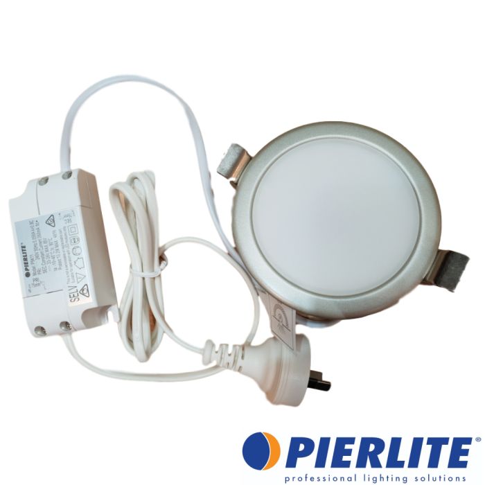 Pierlite Led Downlight 11w Silver 3000k