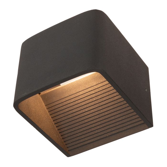 IMOGENE LED WALL LIGHT  6W 3000K BLACK- 21835/06