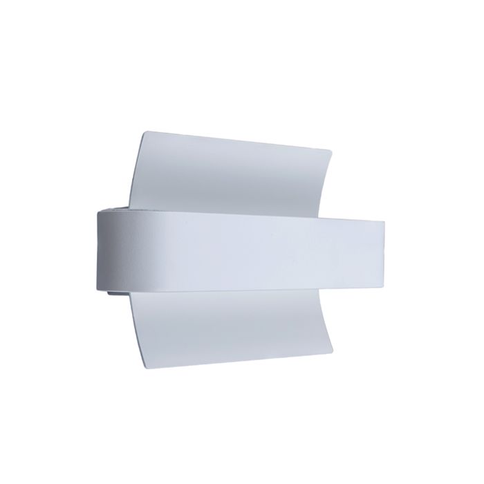 WALL INTERNAL S/M CITY LED MATT WH CURVED DUBAIG2 CLA Lighting