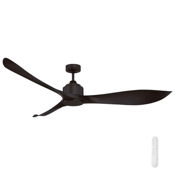 Eagle 35W DC XL Ceiling Fan Black Mercator Lighting