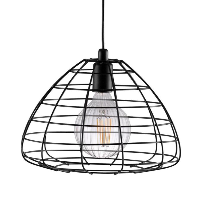 Esk 1 Light Pendant Black - 84883003