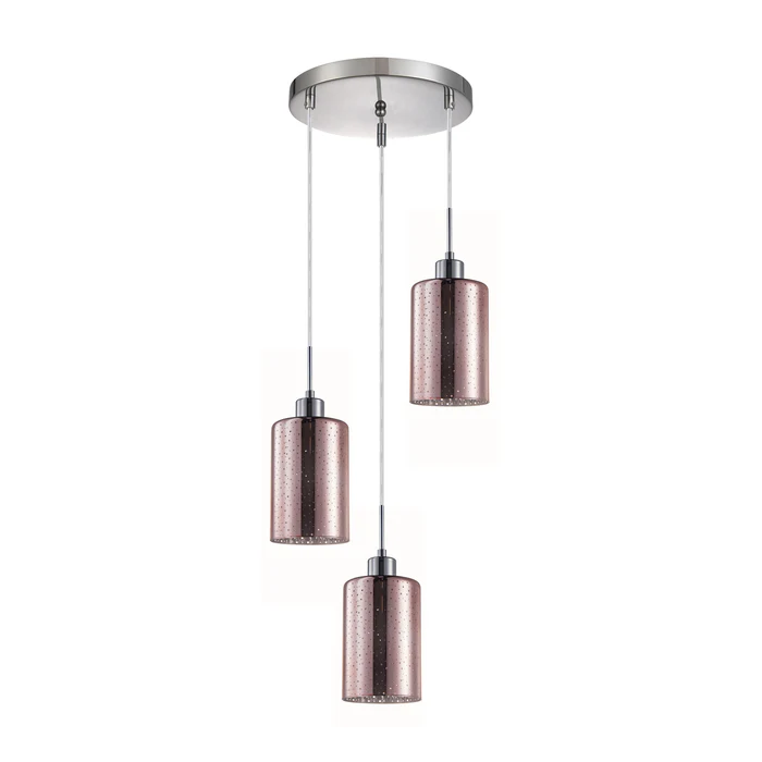 ESPEJO1 Oblong Glass with Line Effect Pendant Lights ESPEJO4X3R