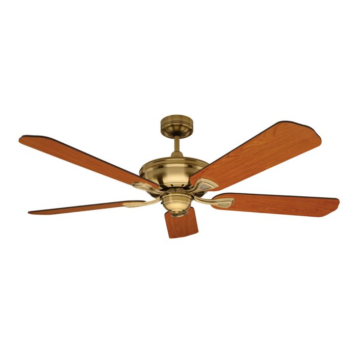 Healey 1300mm Ceiling Fan (FC490135AB) Antique Brass Mercator Lighting