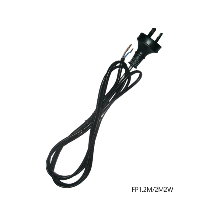  Flex & Plug Black 2m 3 wire FP2M3W