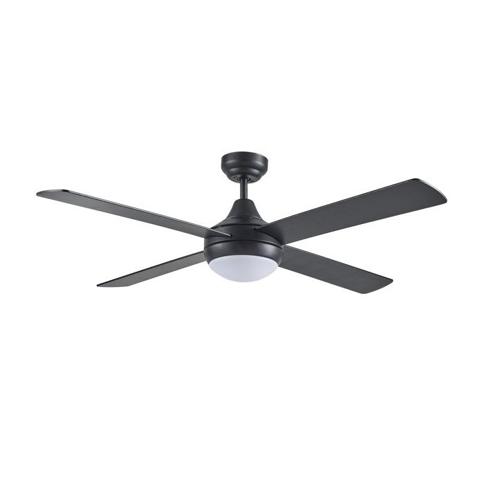 Four Seasons Link 48" Ceiling Fan with CCT LED Light Matt Black - FSL1243M