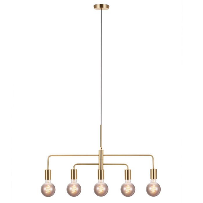 Gloom 5-Spot Pendant Brass-2113053035