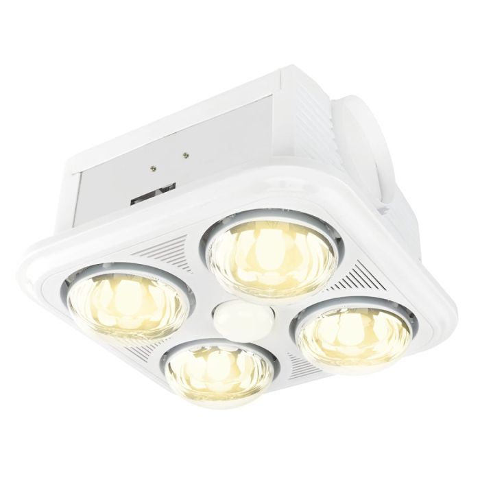 VELOCITY-II 4+1 LIGHT 3-IN-1 BATHROOM MATE - WHITE - 20354/05