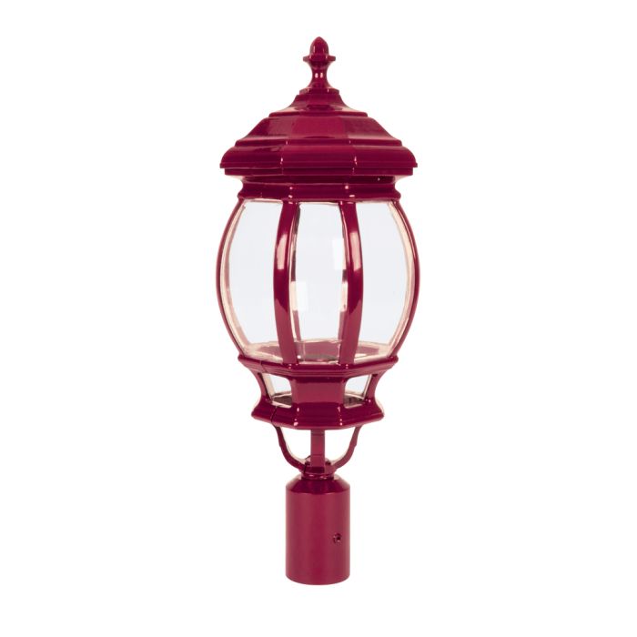 Vienna Post Top Light Large Burgundy - 16006	