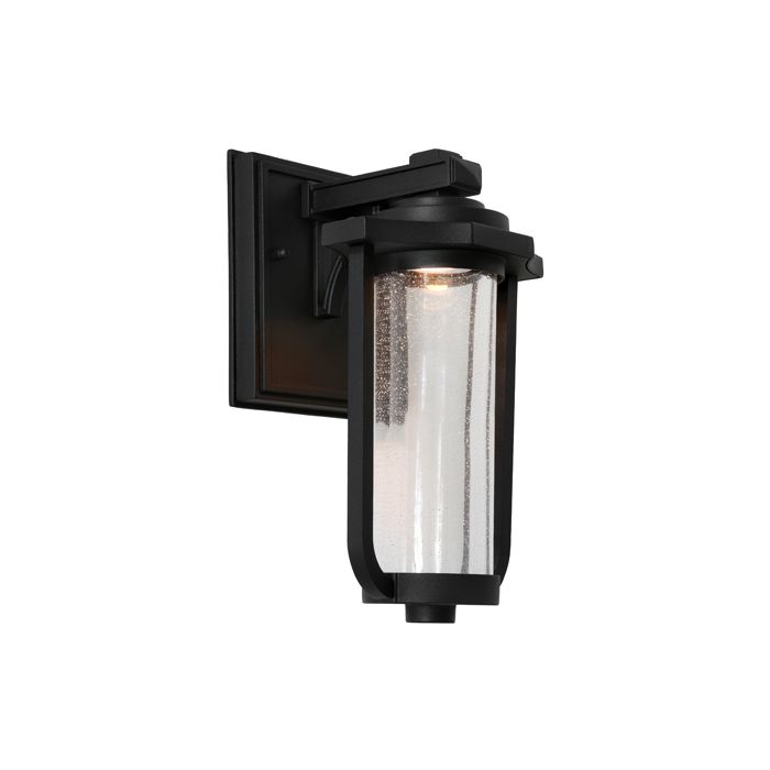 Cougar Lighting Hartwell Wall Light Black - HART1EBLK