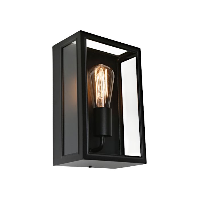 Harvard 1 Light Wall Light Black