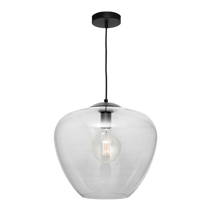 Cougar Lighting Helena 1lt Clear Large Pendant - HELE1PLCL