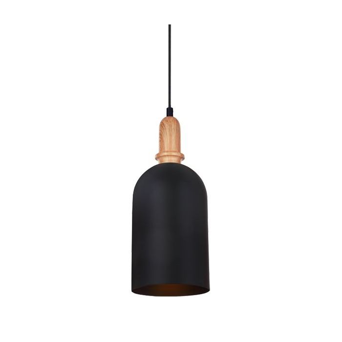 PENDANT ES 72W MATT BLK OBLONG WTY HORTEN2 CLA Lighting 