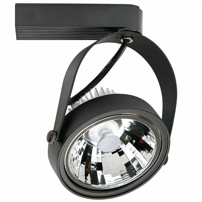 TK Series LED 14Watt Round Track Spotlight Black TKL202-BL Superlux