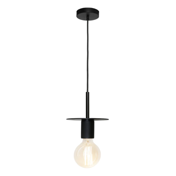 INKA1PBLK, 1 Light Pendant, Cougar Lighting, Inka Collection