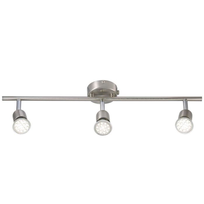 Avenue LED 3 light bar Spot Metal Brushed steel - 76570132