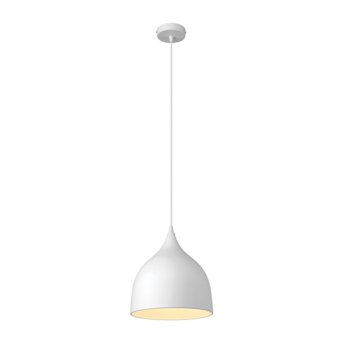 Jade 220mm 1 Light Pendant White - 31416	