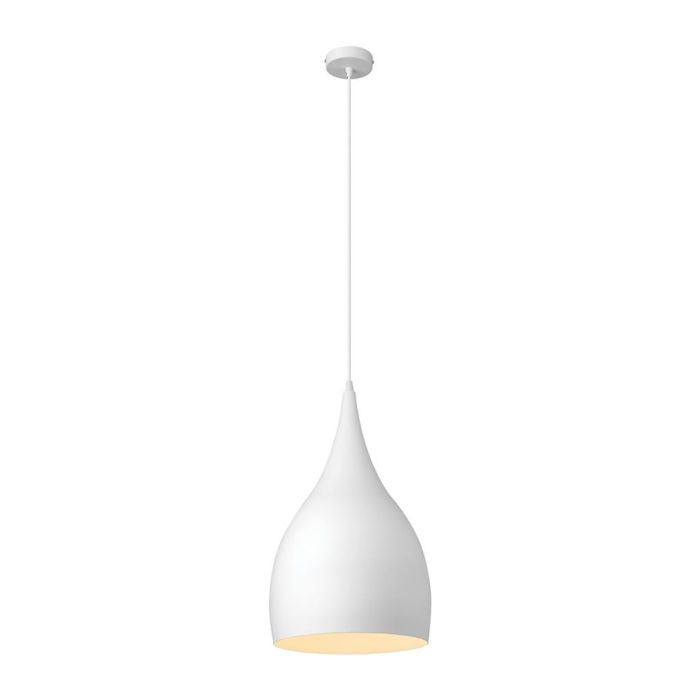 Jade 240mm 1 Light Pendant White - 31421