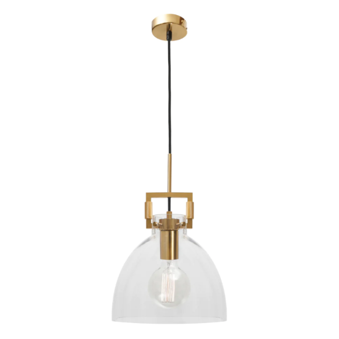 JEAN1PGLD, 1 Light Pendant Light, Cougar Lighting, Jean Series