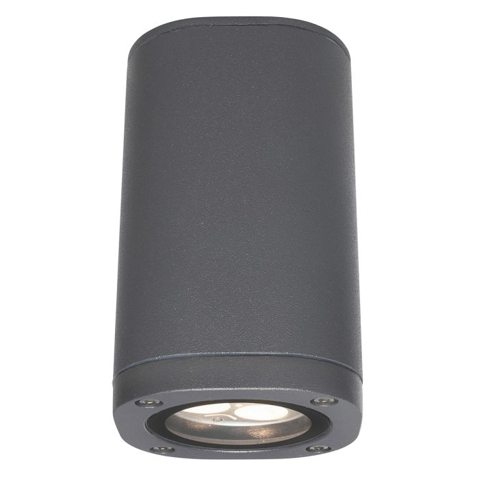 GLENELG FIXED WALL LIGHT GU10 LED CHARCOAL- 20775/51