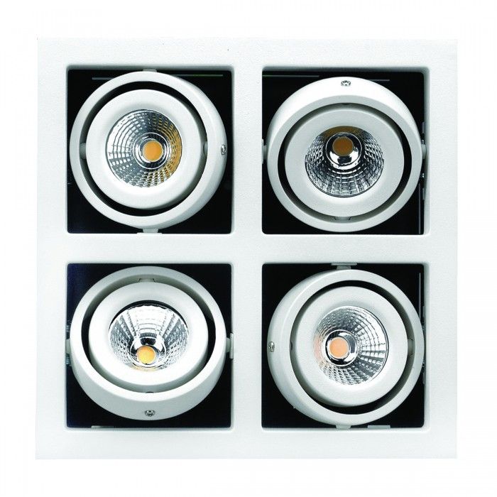 LED Triple Frame Light White 6.5W LDL-GIM4-WH Superlux