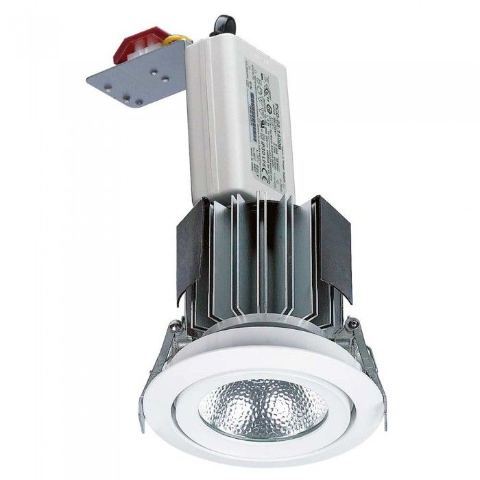 Intergrated LED Reflector Downlight White 18W LDL105CW-WH Superlux