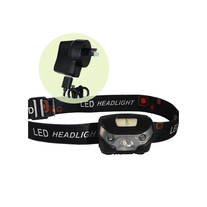 Cree XPE USB Rechargeable Headlamp LED3HPHL